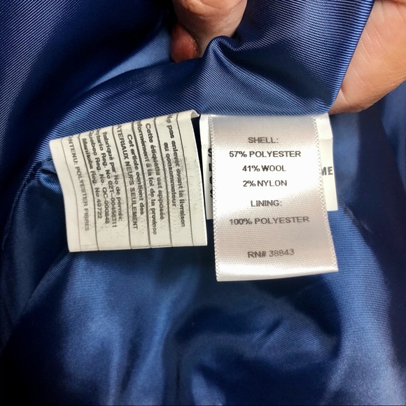 NWT TAHARI CLASSIC WOOL COAT - Picture 10 of 13